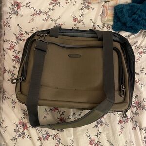 Murano Olive Green Laptop Bag